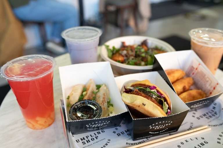 Brooklyn Dumpling Shop Meal with Botrista Drinks